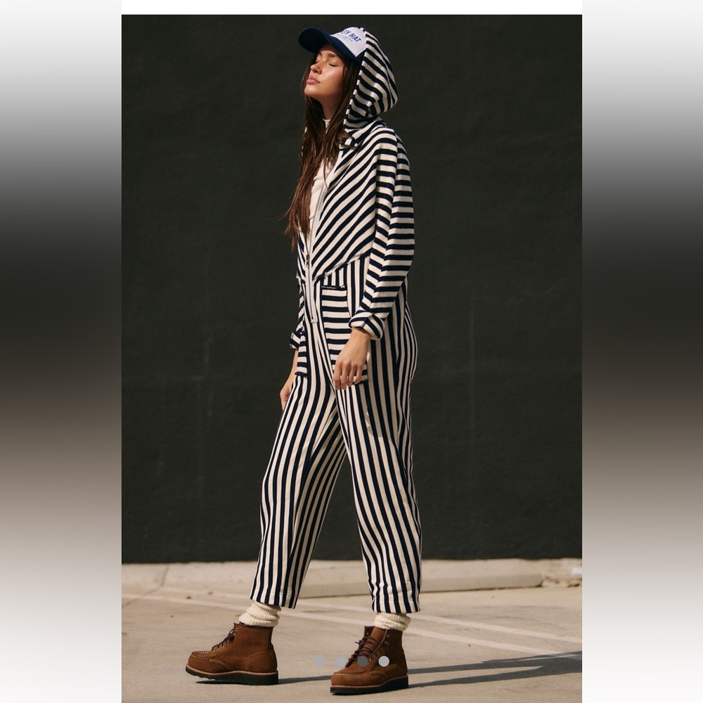 Free People Free-est Cruel summer jumper in nautical stripe combo - Picture 2 of 7